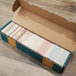 Early 1990s Donruss Baseball Cards Vintage Approx 800 Cards 4lbs